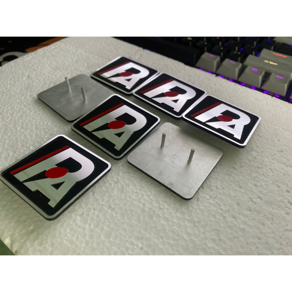 TEM LOA PA NHÔM VUÔNG 4CM, GIÁ 2 CHIẾC