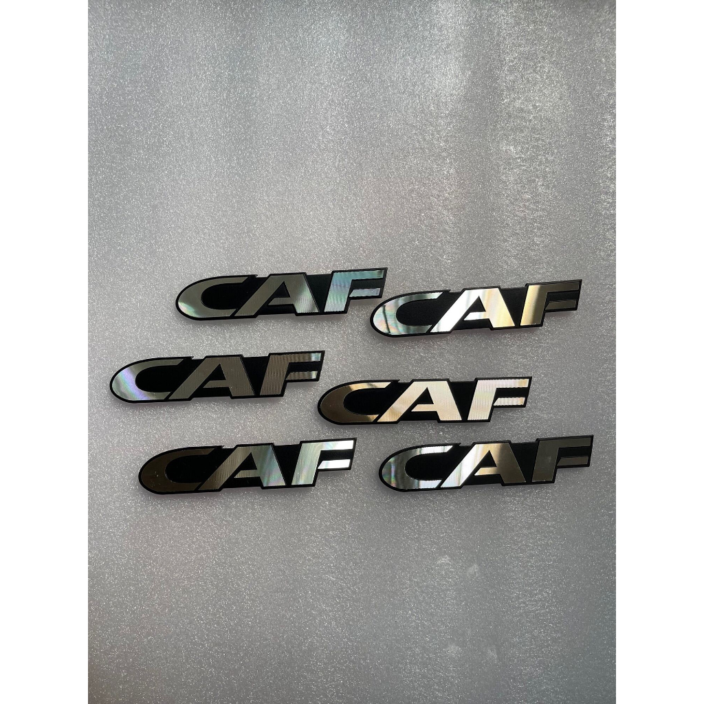 TEM LOA NHÔM CAF, KÍCH THƯỚC 2X11 CM, GIÁ 2 CHIẾC