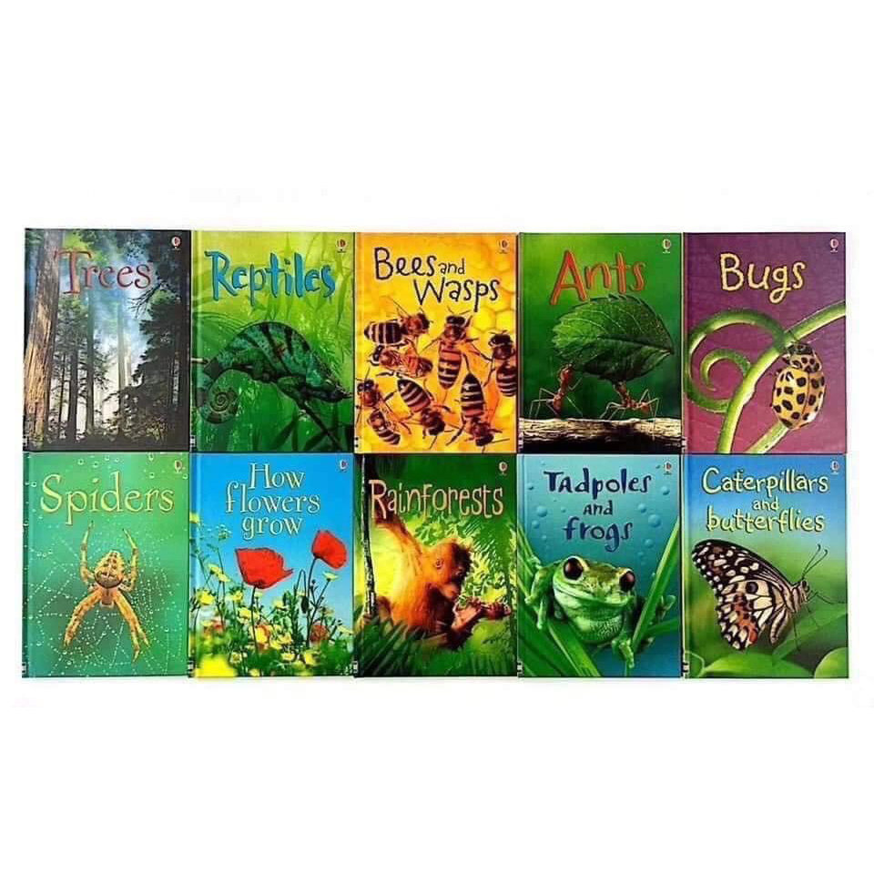 Sách - Usborne Beginner Nature - 10 cuốn
