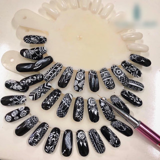 Móng quạt nhiều móng vĩ bịch có 10 vĩ kh tha hồ sài móng dùng để thiết kế mẫu nail dùng để sơn gel làm mẫu cho kh dễ coi