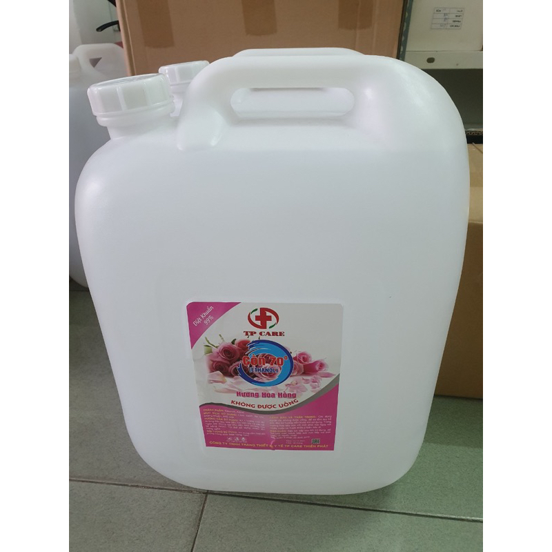 Cồn can 30lit 70 độ 90 độ bình 30l cồn sát khuẩn rửa tay TP Care hương chanh sả- tân bình