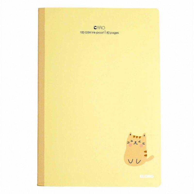 Vở Caro may dán gáy B5 Klong 100/76 bìa màu pastel siêu xinh MS 834/835/836 - VPP Thiên Ái