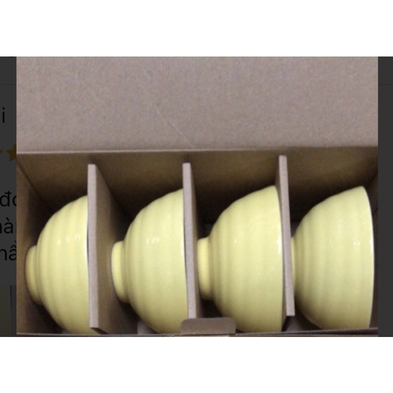 4 chén sứ CAO CẤP