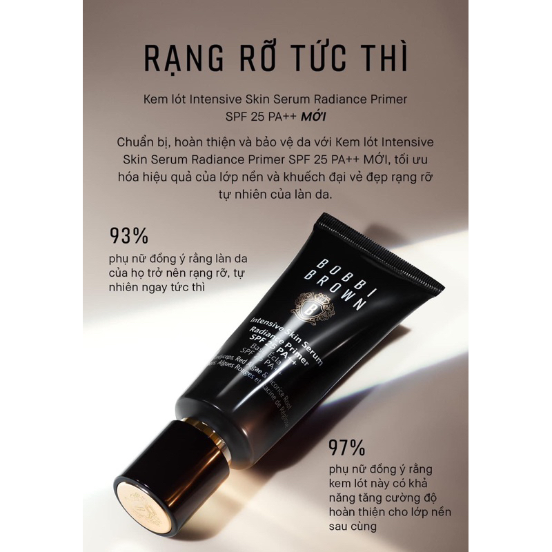 Kem Lót Bobbi Brown Intensive Skin Serum Radiance Primer