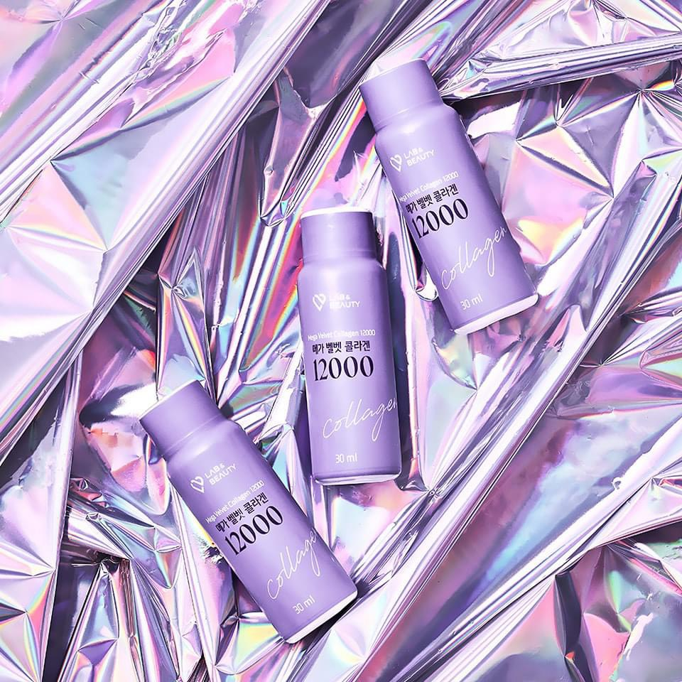 Nước uống collagen LAB & BEAUTY Mega Velvet Collagen 12000mg