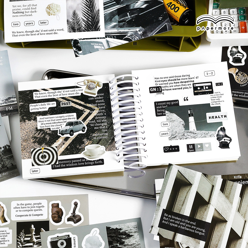 Deco sticker, ảnh PaperMore theo tông màu Art Therapy