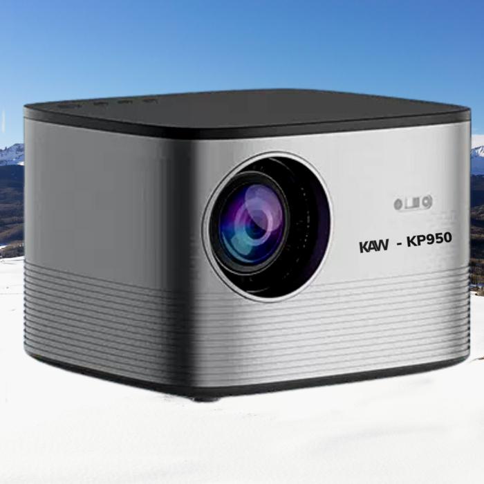 Máy chiếu mini KAW KP950 Pro, Phiên bản siêu nét cao cấp  - Bảo Hành 12 Tháng