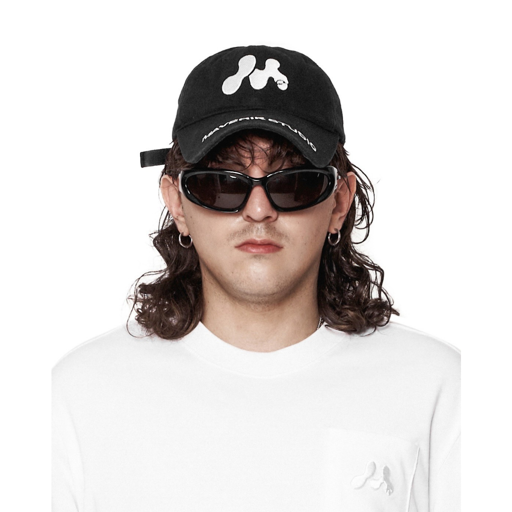 EMBROIDERED LOGO BASEBALL CAP