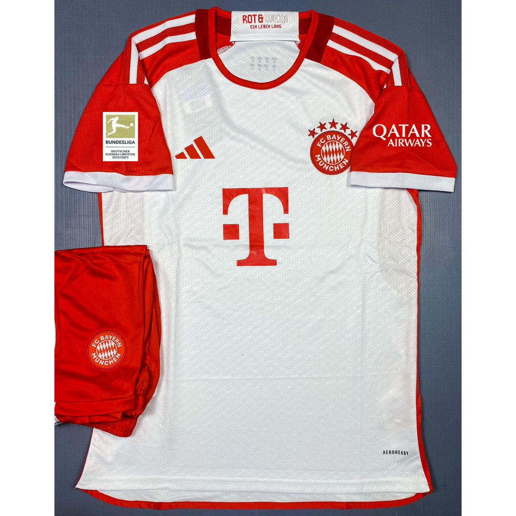 Bộ áo bóng đá Bayern Munich hàng thailand 2024-2023 Giống thi đấu 99%