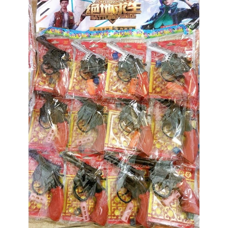 Vỉ 12 chiêc súng nhưa