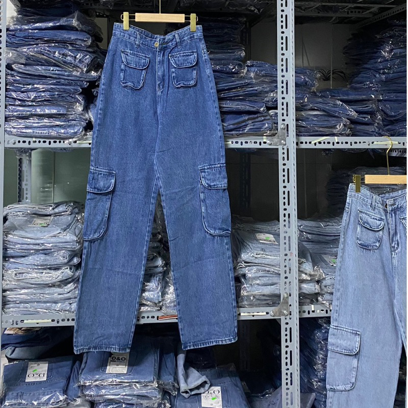 Quần jean túi hộp bigsize 60-90kg