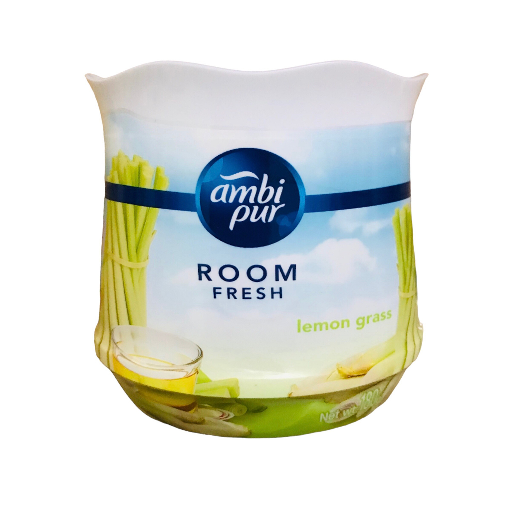 Sáp thơm phòng Ambipur hộp 180g Hương Downy/ Chanh/ Sả/ Oải Hương/Hương Hoa Hồng/Fresh & Floral Nhài