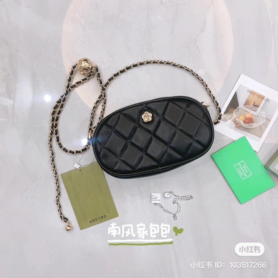 Túi xách ô trám hoa trà NRETRO chuẩn auth
