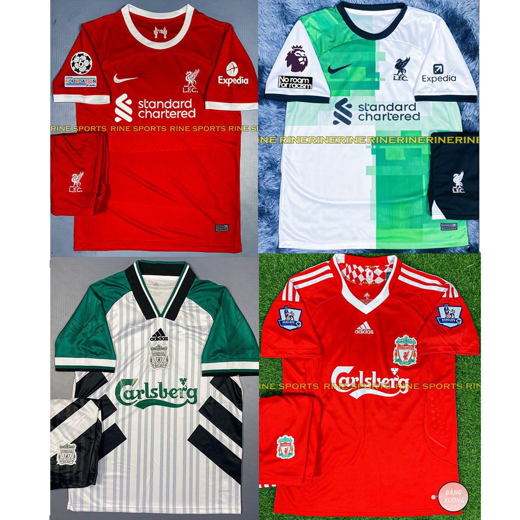 Hàng Thailand Super Bộ Áo bóng đá Liverpool - liver - Juve 2023/2024 chuẩn thi đấu