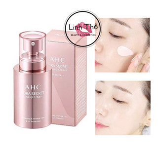 [50ML DATE 2028] Kem dưỡng trắng hồng nâng tông da AHC AURA SECRET TONE UP CREAM SPF 30/PA++ 50ML