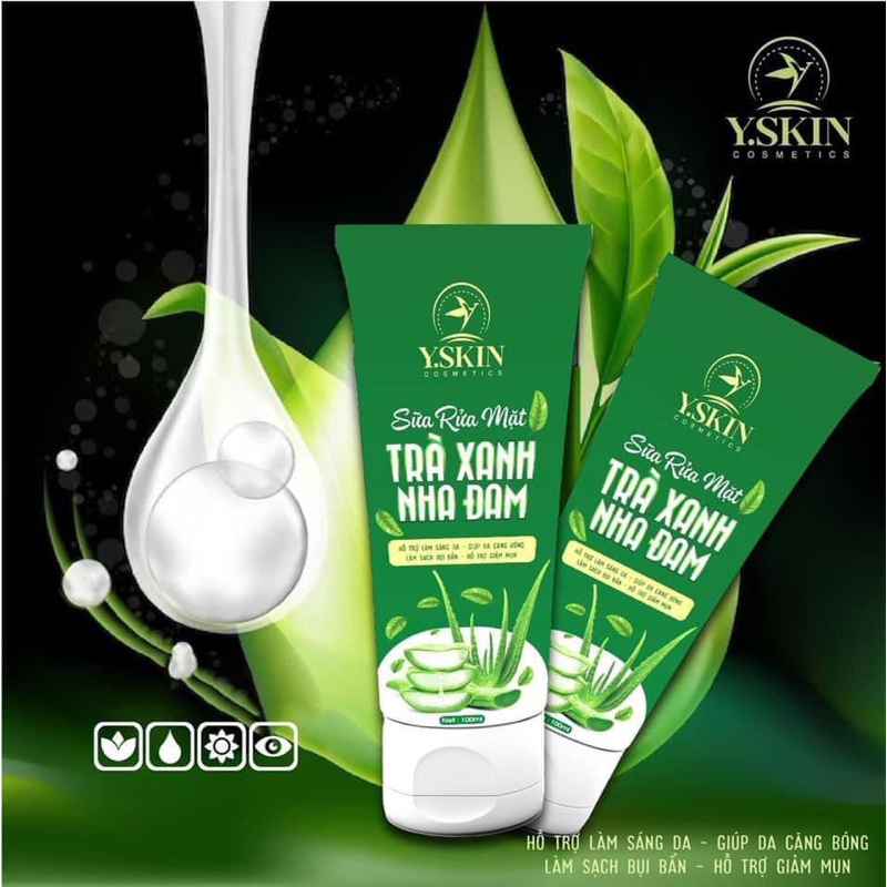 Sữa Rửa Mặt Trà Xanh Nha Đam