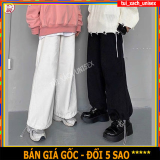 ❤️ VẢI BAO ĐẸP ❤️ QUẦN JOGGER THUN NỮ PHỐI KHÓA MÀU ĐEN CHẤT NHUNG DÀY MỊN CO GIÃN ( QUẦN NHUNG )