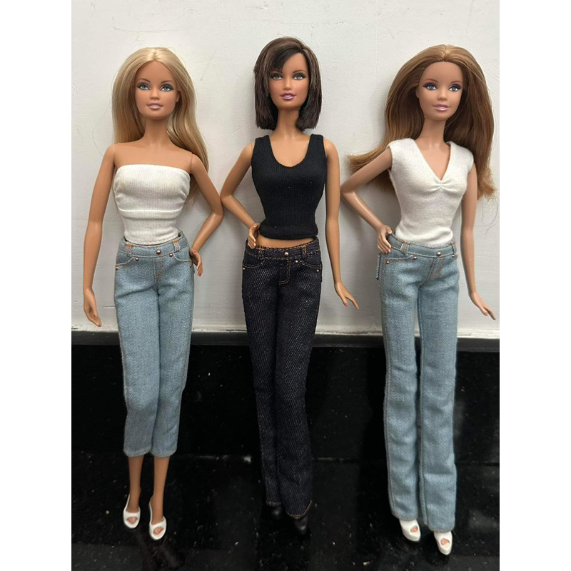 Búp bê Barbie Basics Jean