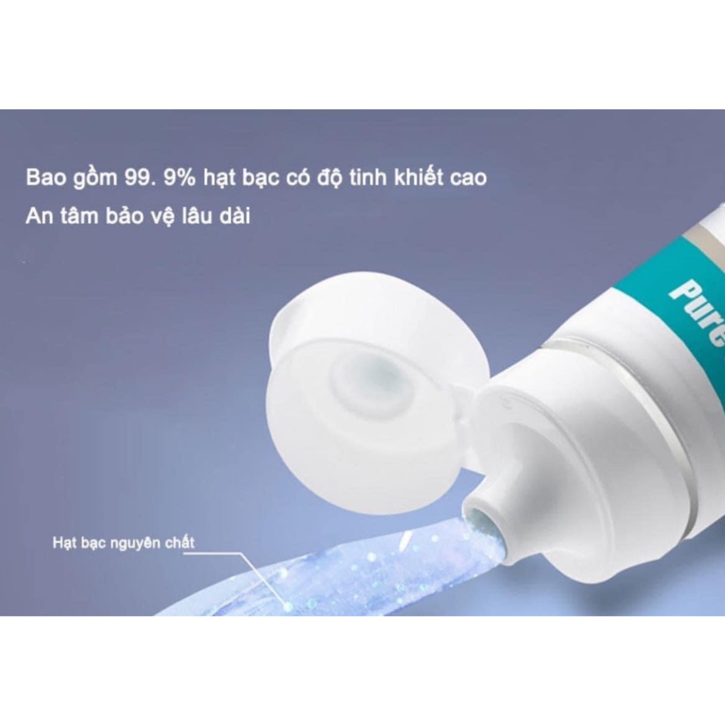 [DATE 20/05/2025 Kem đánh răng làm trắng răng, khử ố vàng, chống sâu răng hôi miệng chứa Ion Bạc & Xylitol NEO-MEDICAL