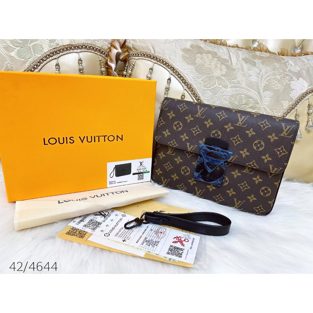 Clutch Cầm Tay Nam Cao Cấp Louis Vuitton VLV16 - Hàng Hiệu Siêu Cấp