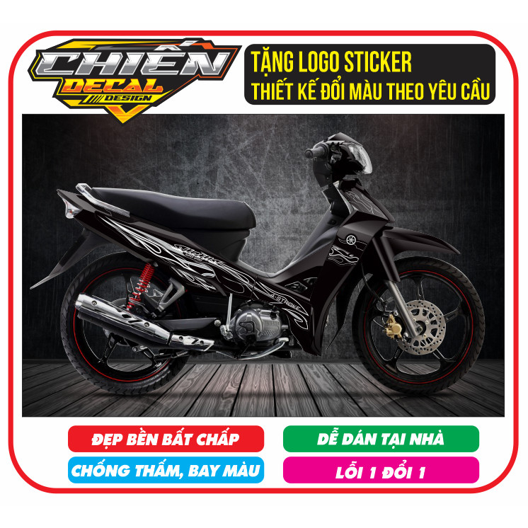 Tem lửa sirius rc đen bạc trắng - Tem lửa sirius đen bạc ( tem 3 lớp)