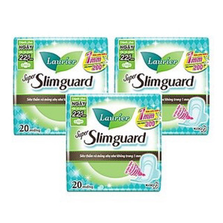  Băng vệ sinh Laurier Slimguard siêu mỏng 1mm 