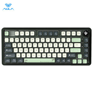 BÀN PHÍM CƠ GAMING KHÔNG DÂY (2.4Ghz) VÀ BLUETOOTH AULA LEOBOG K81 LED RGB (WHITE SWITCH)