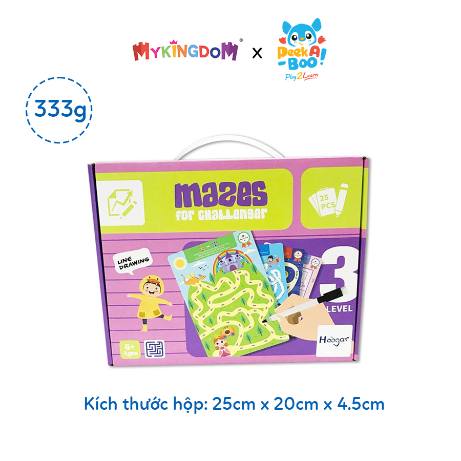 Đồ Chơi Thử Thách Vượt Mê Cung-Cấp Độ 3 PEEK A BOO PAB042-3