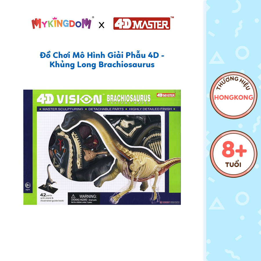 Đồ Chơi Mô Hình Giải Phẫu 4D - Khủng Long Brachiosaurus 4D MASTER 622015
