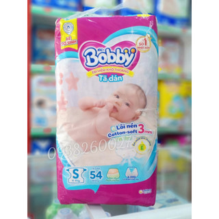 Tã Dán sơ sinh Bobby S54 miếng (Bé 4-8kg)