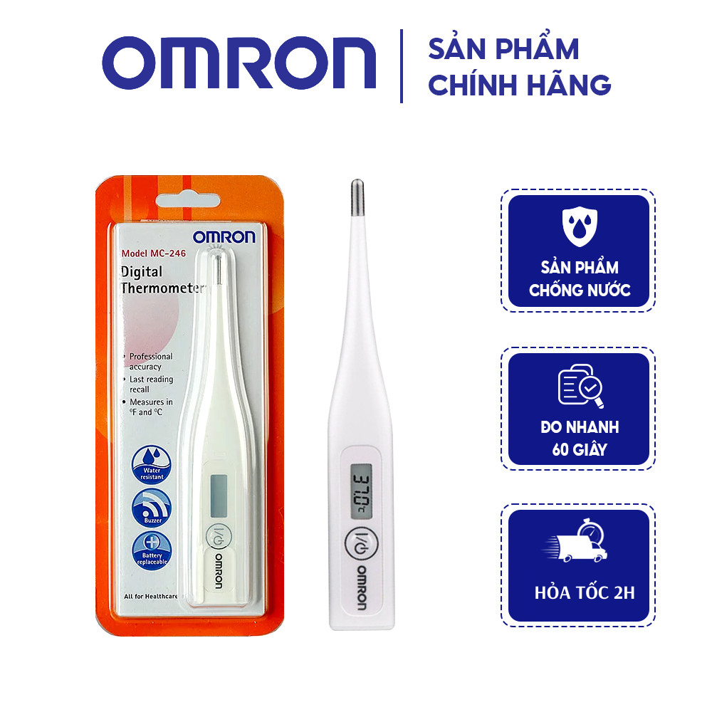 Nhiệt kế điện tử OMRON MC246 - 01 chiếc