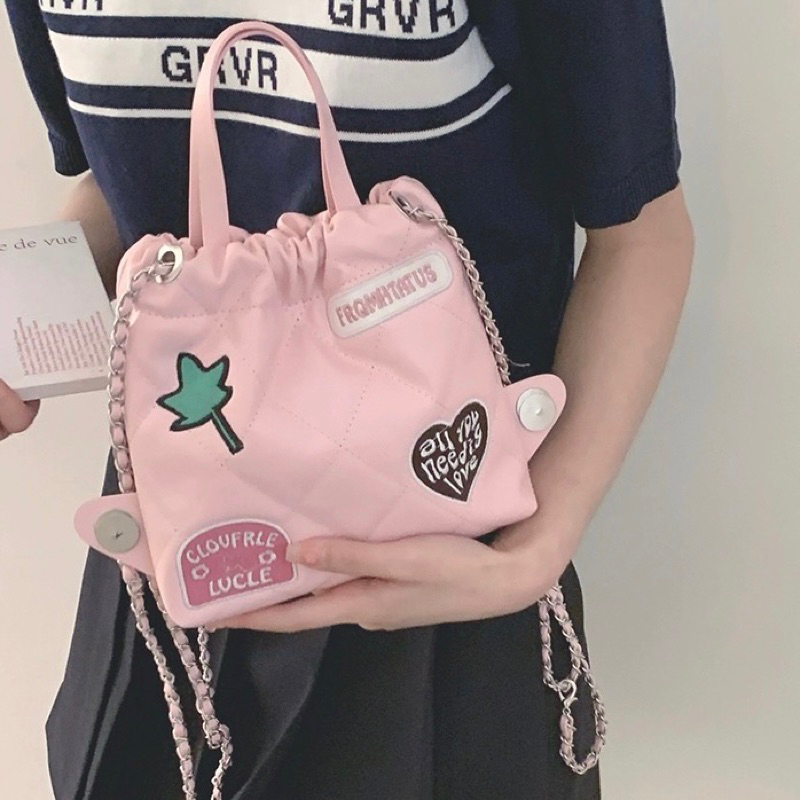 Balo mini da bóng in hình Butterfly