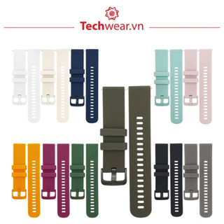 Dây silicon 18mm 20mm 22mm cho Garmin Watch và đồng hồ thông minh ✓ Nhiều màu tùy chọn ✓ Có sẵn giao ngay