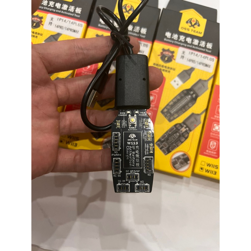 Bảng mini kích pin điện thoại 4s - 14prm