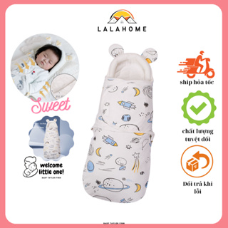 Ủ kén cho bé, Chăn quấn bé sơ sinh, Quấn chũn nhộng chũn cao cấp có gối định hình