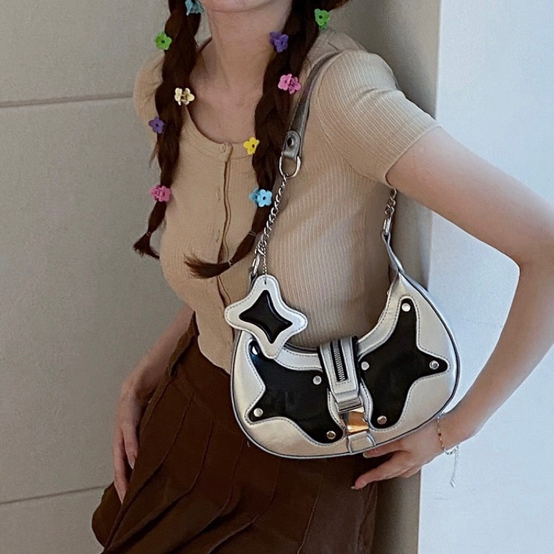 Túi đeo vai họa tiết ngôi sao Butterfly