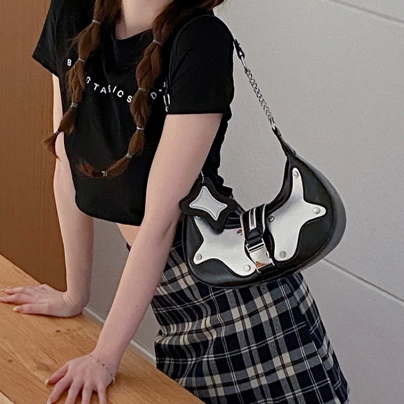 Túi đeo vai họa tiết ngôi sao Butterfly