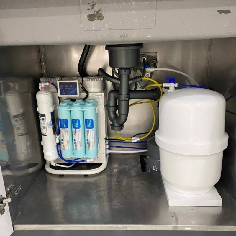 Bình Áp máy lọc nước RO Karofi Chính Hãng, Bình chứa nước RO Karofi siêu bền, Bình áp nhựa 10 lít máy lọc nước