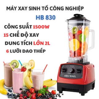 Máy xay sinh tố công nghiệp TLC - KAW  máy 1 cối 4500W - 2L - Bảo hành 1 đổi 1