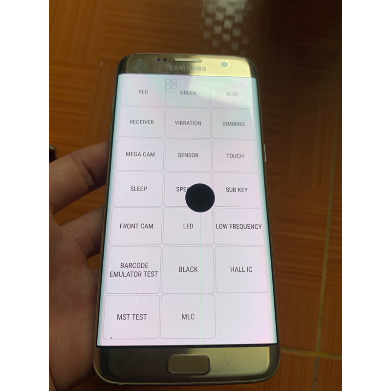 Màn hình samsung s7 egde chống cháy