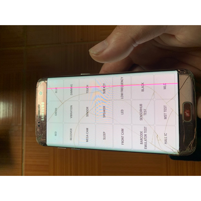Màn hình samsung s7 egde chống cháy