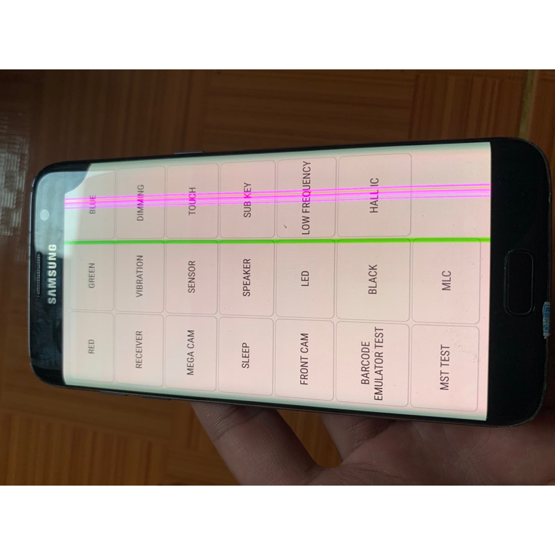 Màn hình samsung s7 egde chống cháy