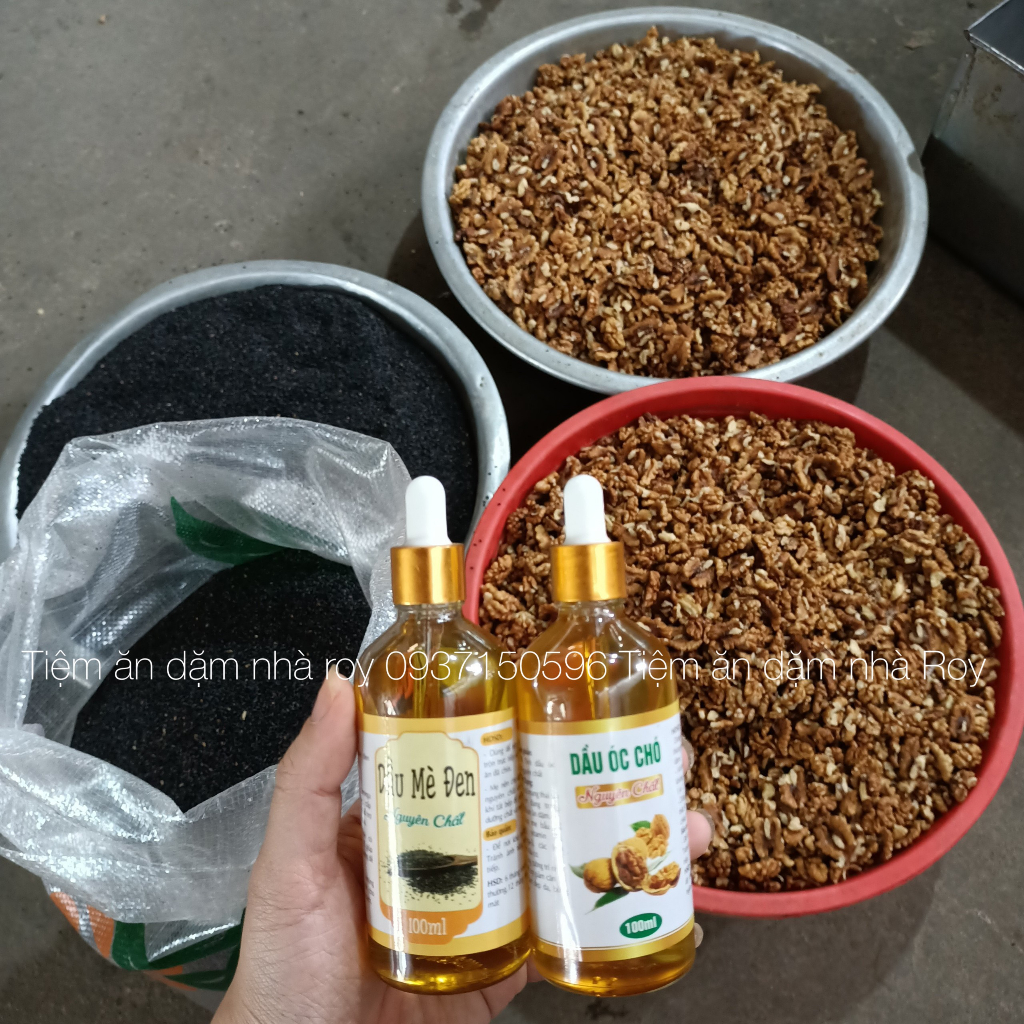 Dầu mè cho bé ăn dặm từ 6 tháng tuổi 100ml