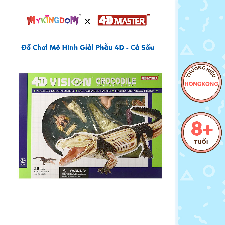 Đồ Chơi Mô Hình Giải Phẫu 4D - Cá Sấu 4D Master 622034