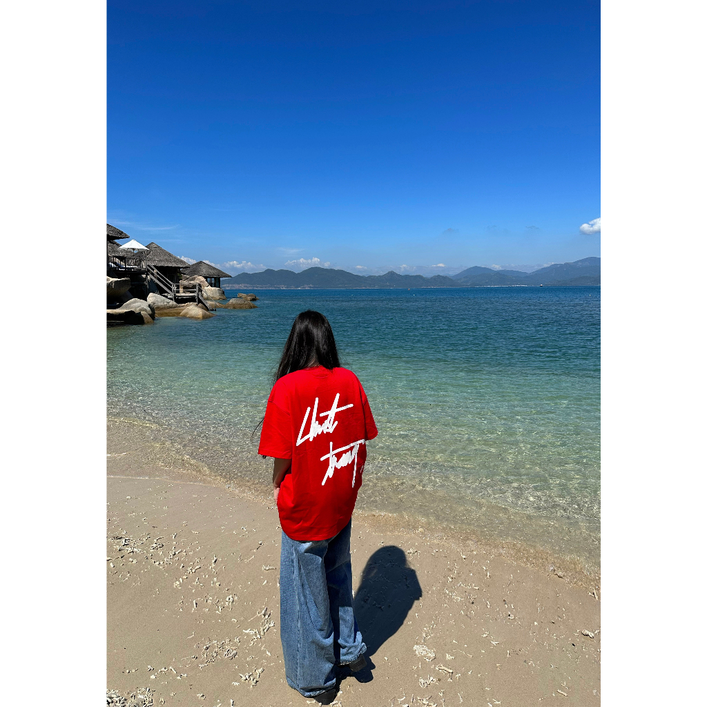 ÁO THUN BIG SS đậu đỏ CHUOTTRANG