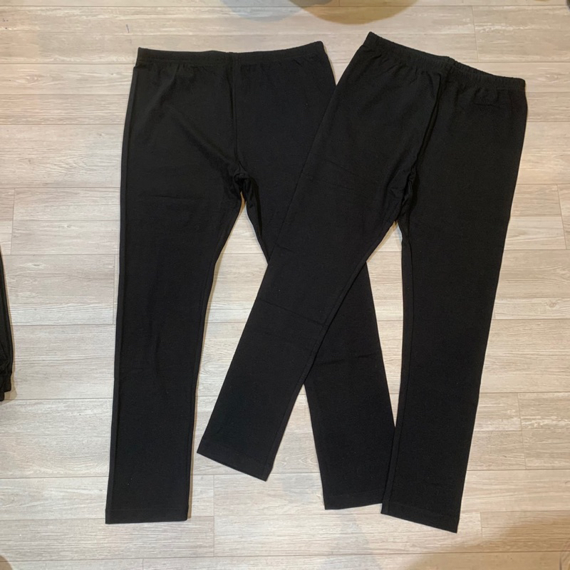 Quần legging cotton nữ xuất Nhật, màu đen