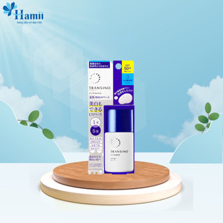 Kem chống nắng trắng da giảm nám transino whitening uv protector spf50+/pa++++ 30ml nhật bản
