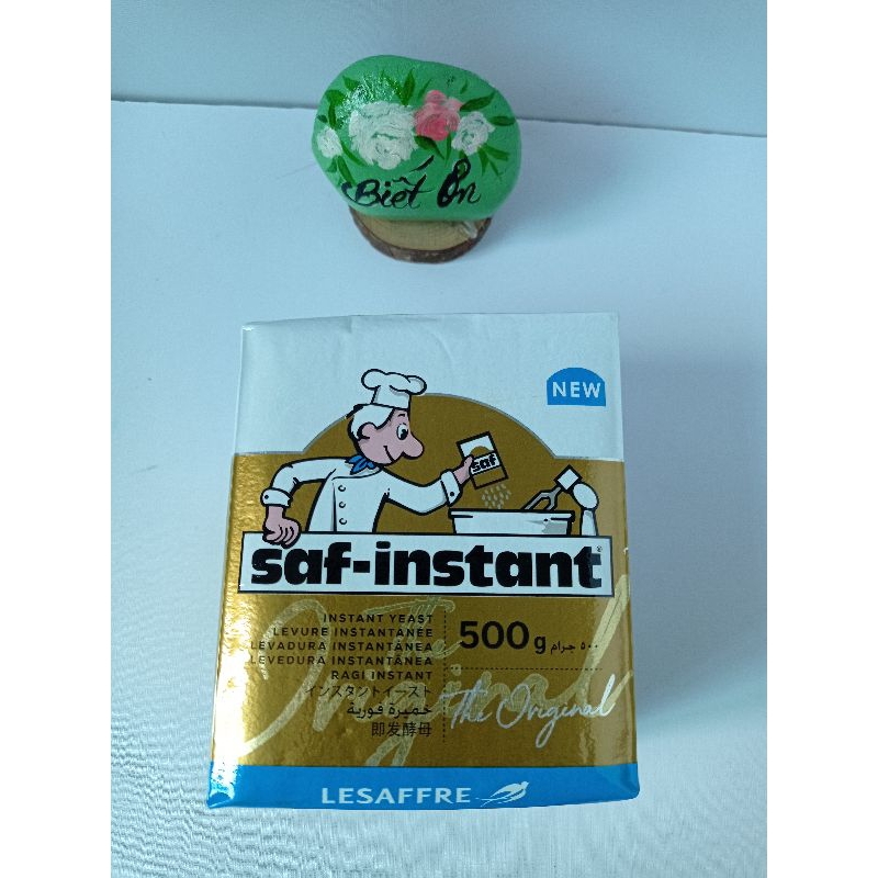 Men đầu bếp Vàng/Men khô dùng liền Saf-Instant cho bánh Ngọt loại 500gr