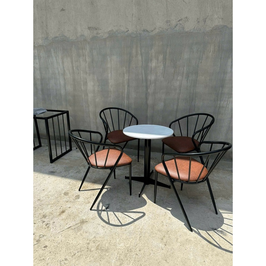 Bàn ghế cafe sắt ngoài trời, bàn ghế ban công,sân thượng