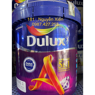 Sơn nội thất siêu cao cấp  DULUX 5in1 Siêu Bóng 5L